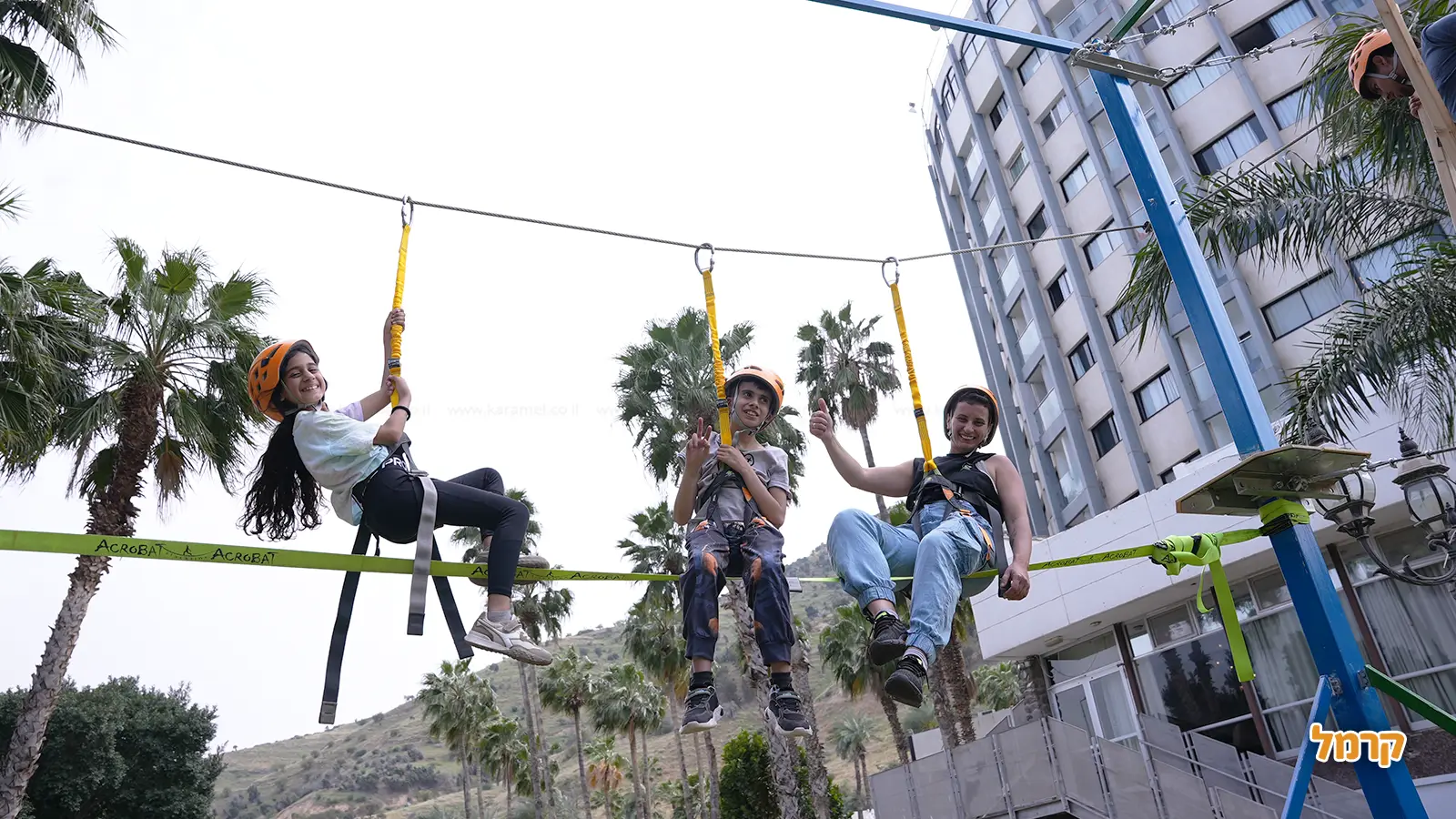 פארקי חבלים מומלצים בישראל – חוויה בגובה לכל גיל